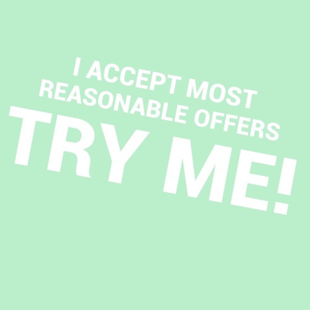 Reasonable offers welcomed! 😊